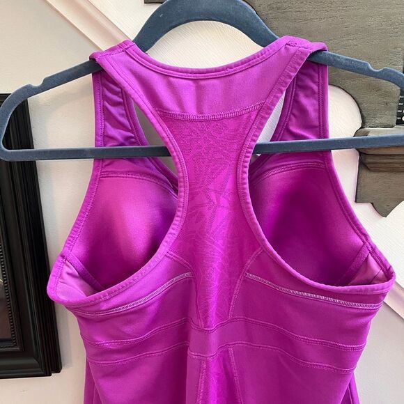 Athleta Turbocharged Purple Tank Top sz M EUC - Picture 5 of 6